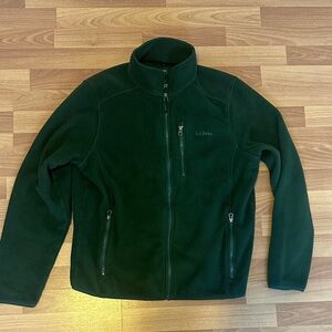 L.L. Bean Men's Deep Green Performance Jacket